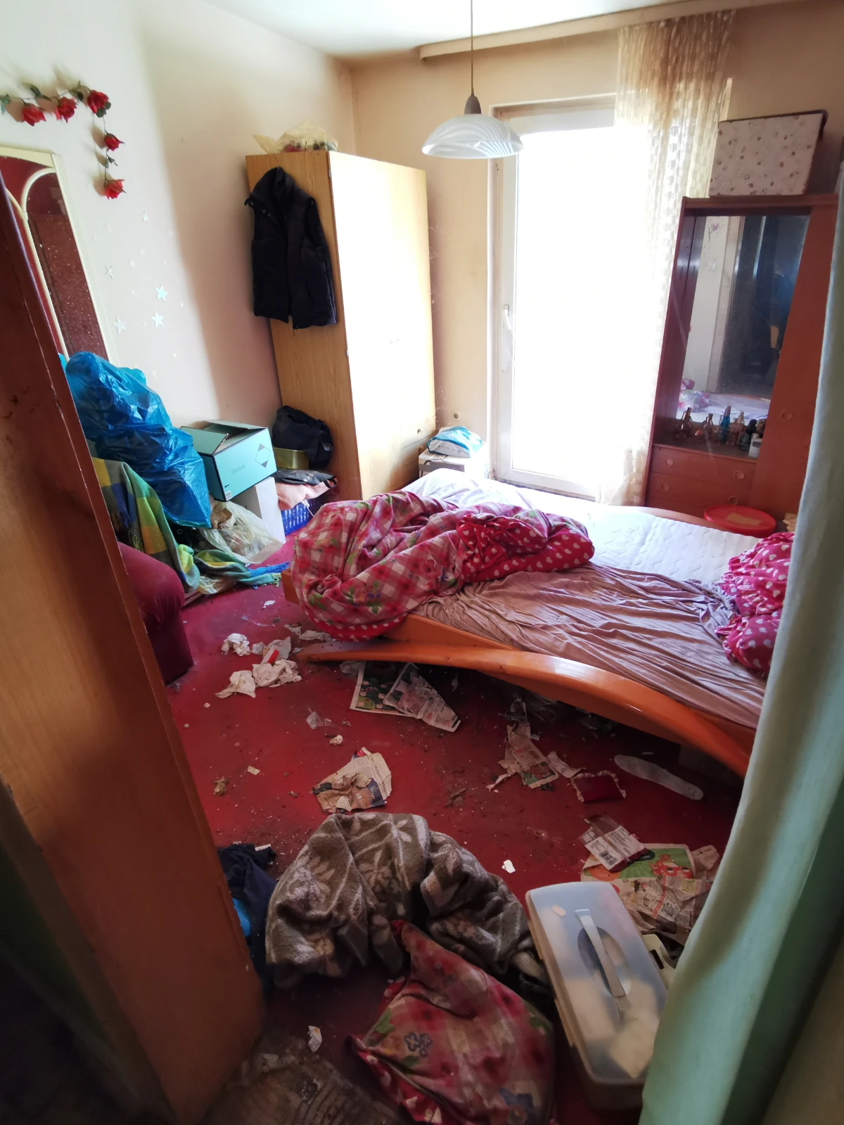 Schlafzimmer vorher
